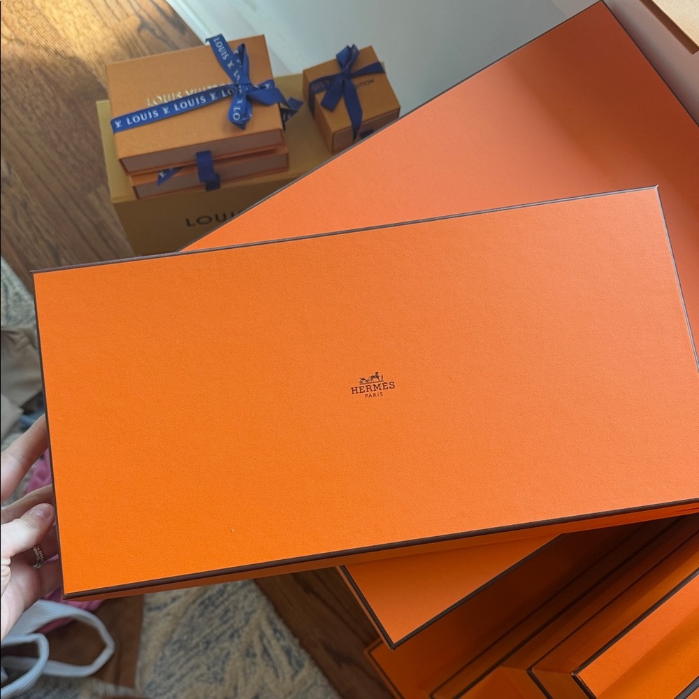 Hermès Orange presentation Box